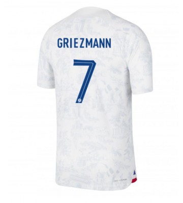 Maillot de foot France Antoine Griezmann #7 Extérieur Monde 2022 Manches Courte